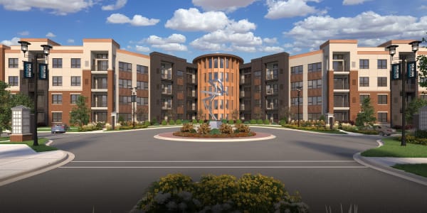 Poplar Creek Town Center property